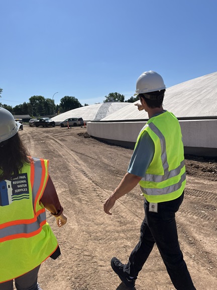 Outside St. Paul Regional Water System new plant