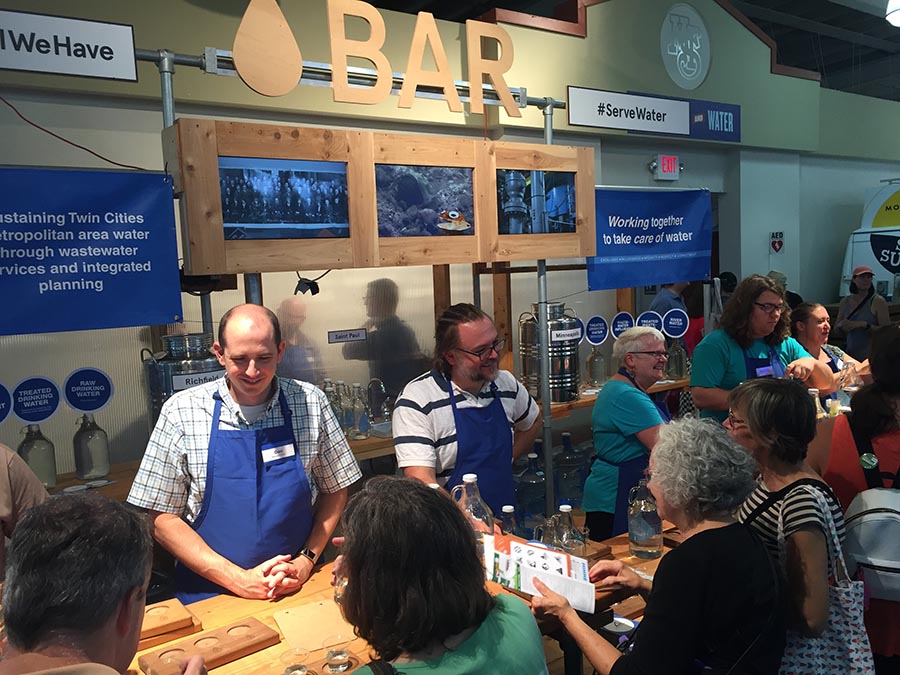 Water Bar at 2019 Minnesota State Fair Water Bar at 2019 Minnesota State Fair