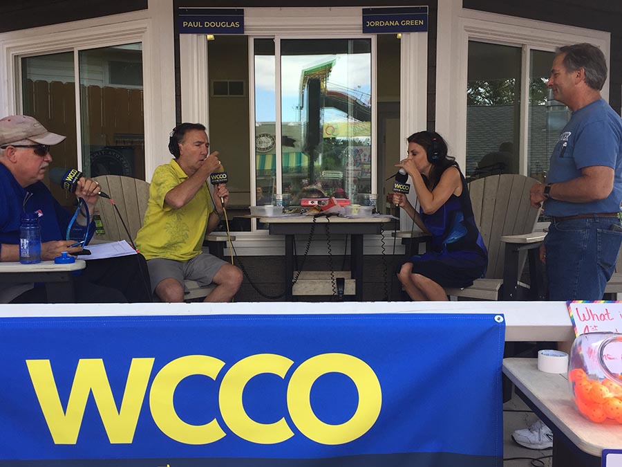 Appearance on WCCO Radio after taste test at 2019 Minnesota State Fair Appearance on WCCO Radio after taste test at 2019 Minnesota State Fair