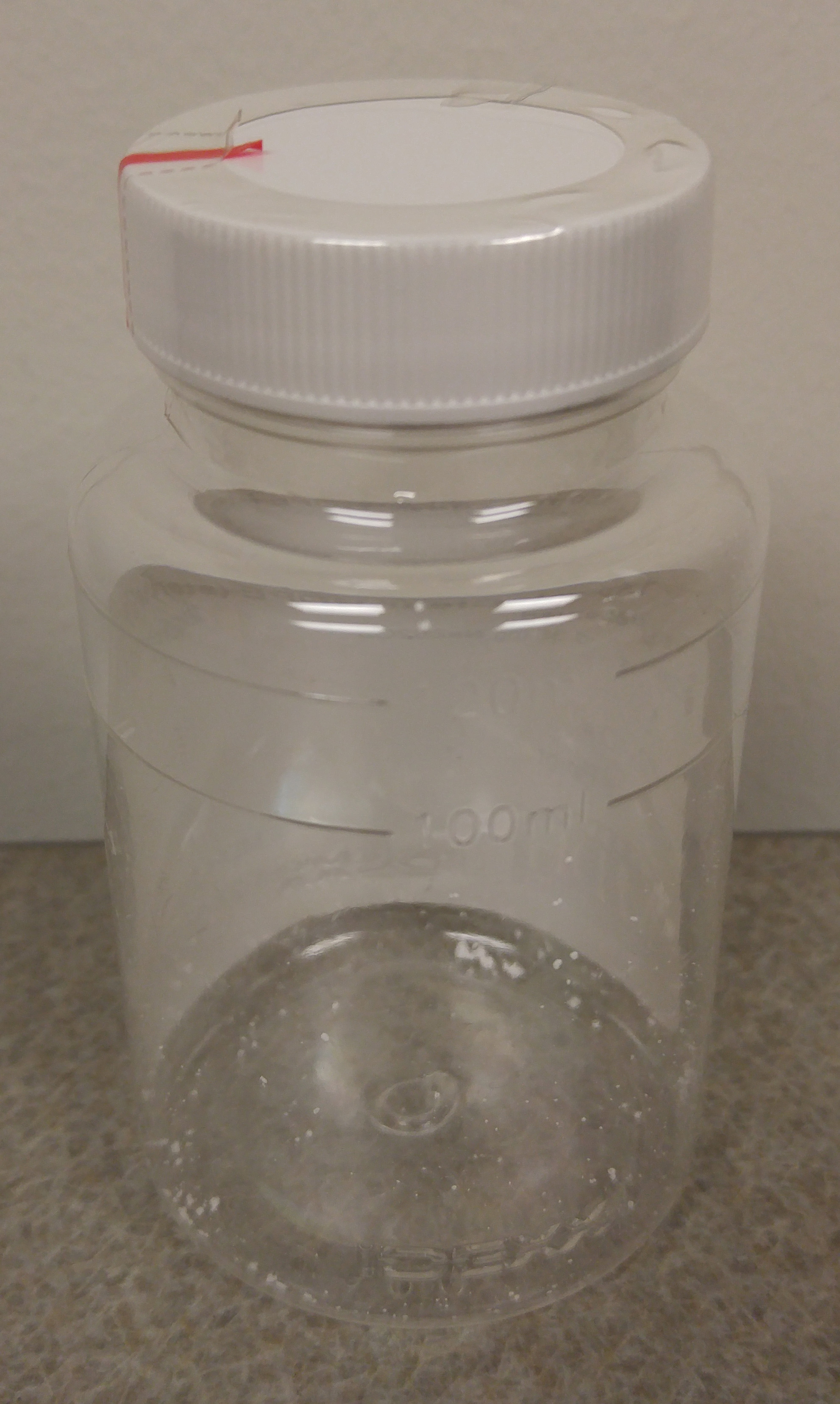 sample bottle