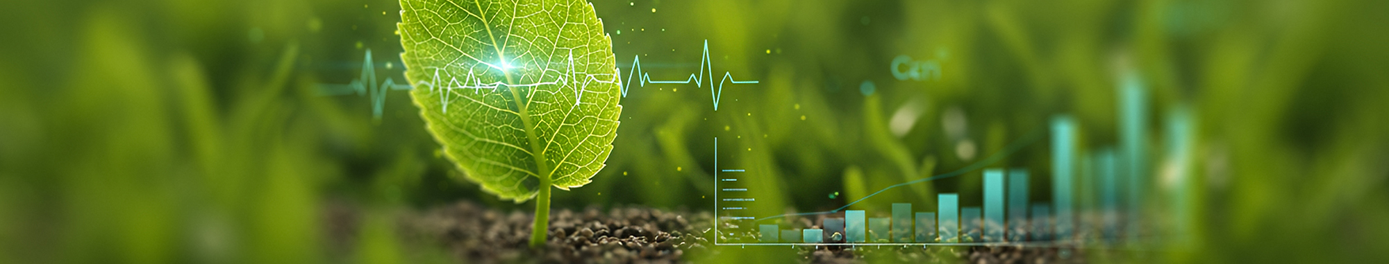 soil, leaf and a chart
